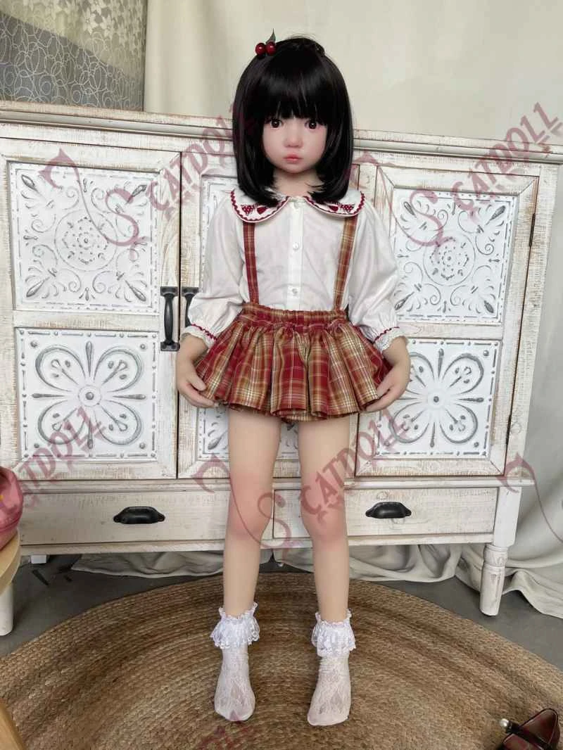 CATDOLL Maruko 109 cm TPE Mini-Sexdoll (weicher Silikonkopf)