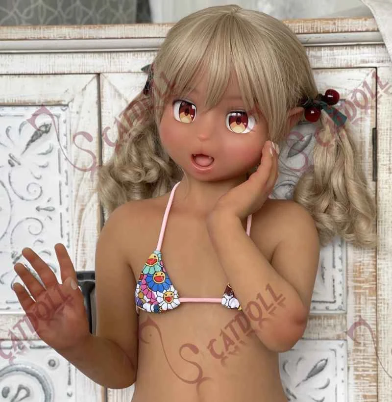 CATDOLL 102CM Li (TPE-Körper mit weichem Silikonkopf)